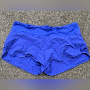 Lululemon Speed Up low rise shorts